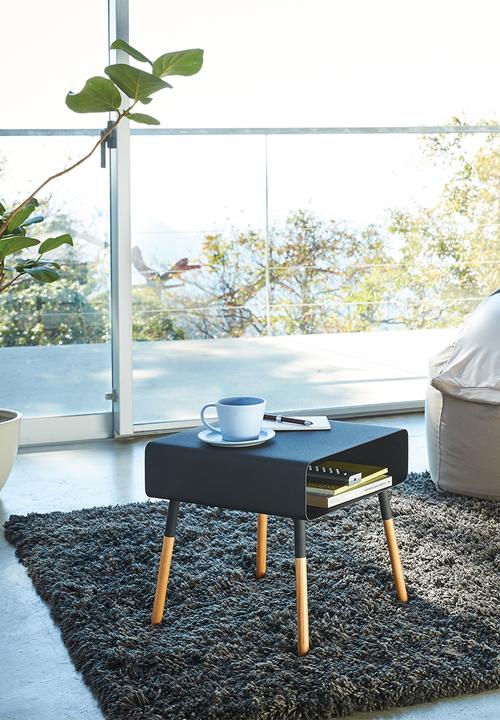Yamazaki - Plain low side table - black