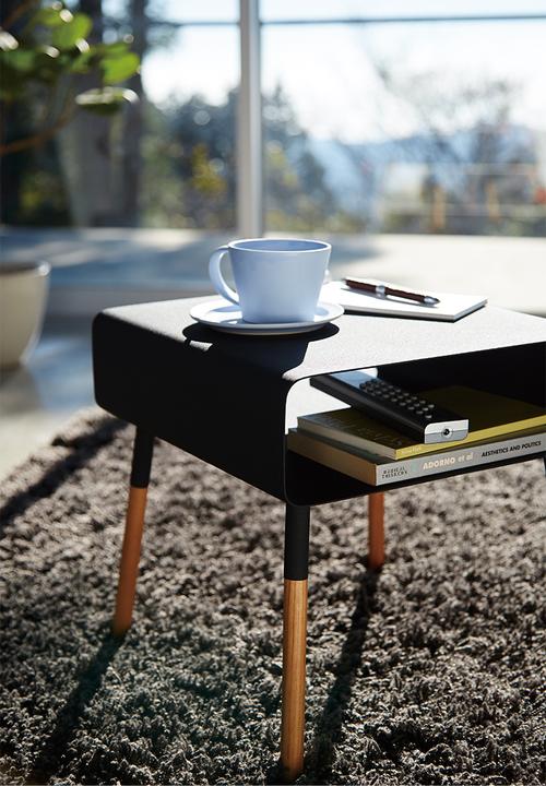 Yamazaki - Plain low side table - black