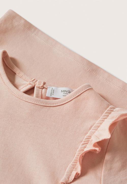 MANGO - T-shirt  italy - pink