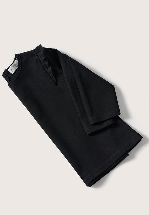 MANGO - T-shirt  italy - black