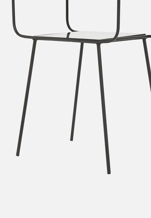Sixth Floor - Tiffany bedside table - black