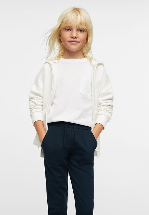 MANGO - Viena teen trousers - navy