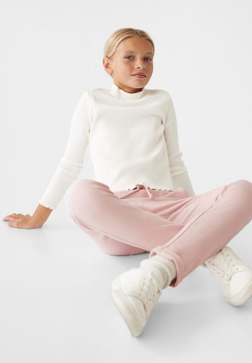 MANGO - Viena teens trousers - pink