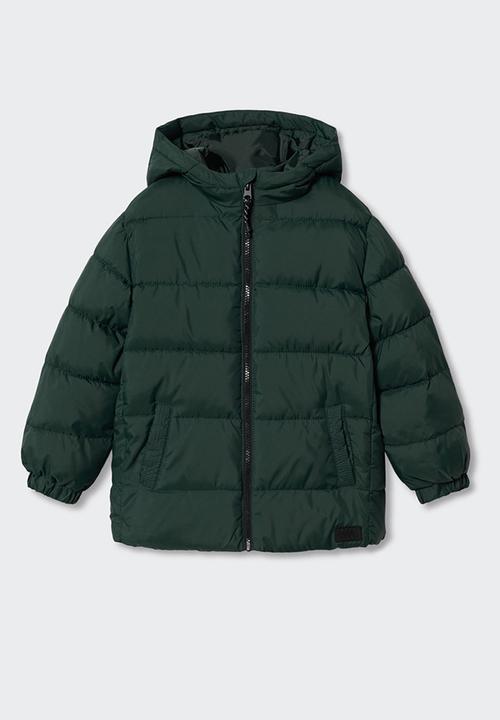 MANGO - Anorak america3 - green