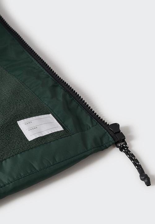 MANGO - Anorak america3 - green