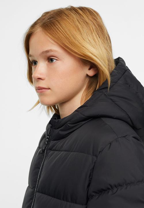 MANGO - Anorak america3 - black
