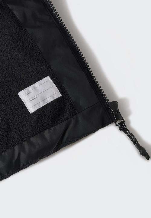 MANGO - Anorak america3 - black