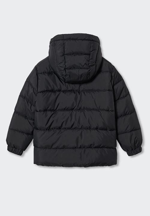 MANGO - Anorak america3 - black