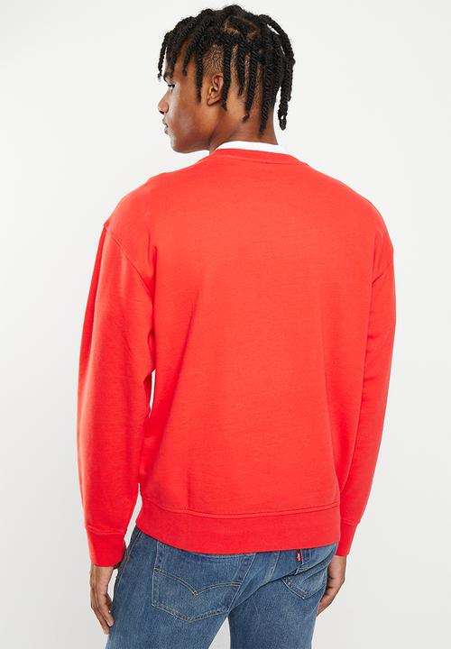 Levi’s® - Levis sweats crew sport - red