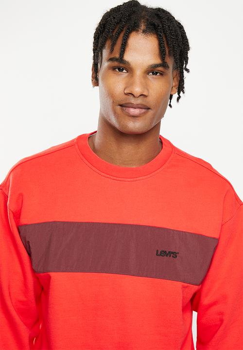 Levi’s® - Levis sweats crew sport - red