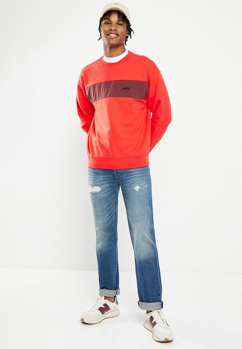 Levi’s® - Levis sweats crew sport - red