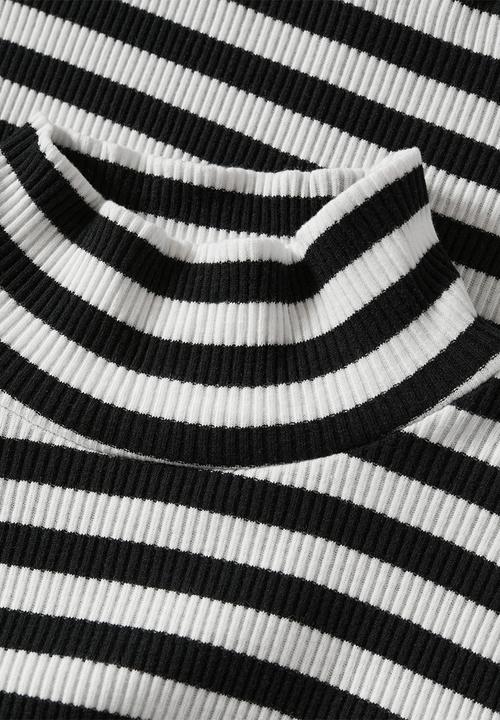 MANGO - T-shirt  turbostr - black