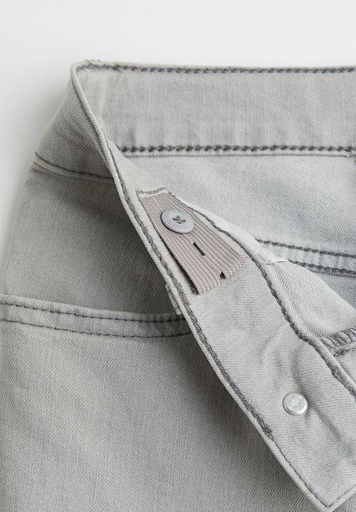 H&M - Comfort stretch slim fit jeans - light grey