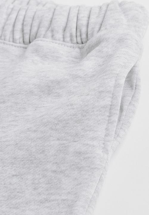 H&M - 2-Piece printed sweatshirt set - light grey marl/minnie mouse