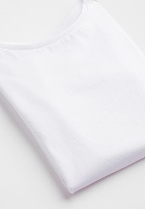 H&M - Cotton T-shirt - white