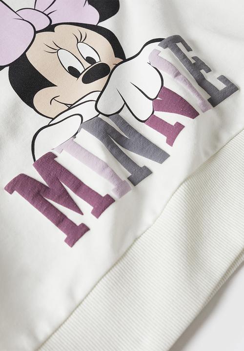 MANGO - Sweatshirt  minnie - white