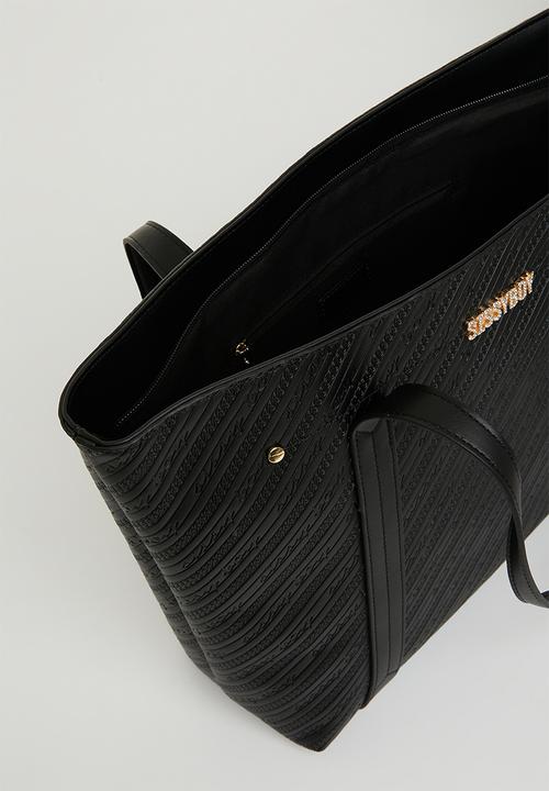 SISSY BOY - On the go: sissyboy all over emboss print shopper - black