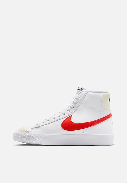 Nike - Nike blazer mid '77 - white/picante red-coconut milk