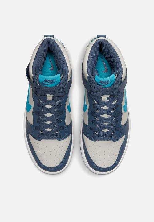 Nike - Nike dunk high - light bone/blue lightning-diffused blue