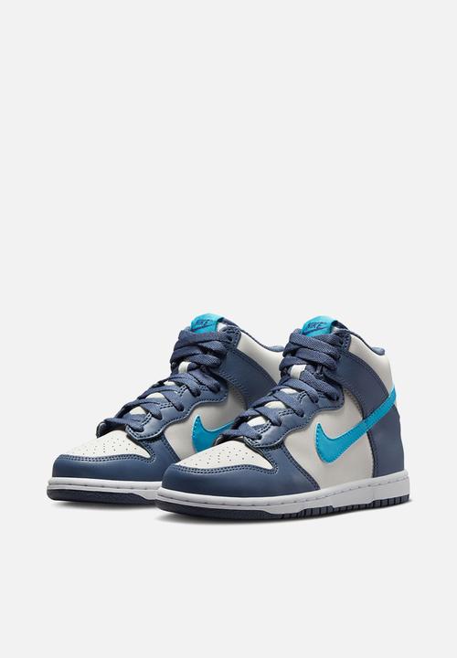 Nike - Nike dunk high - light bone/blue lightning-diffused blue