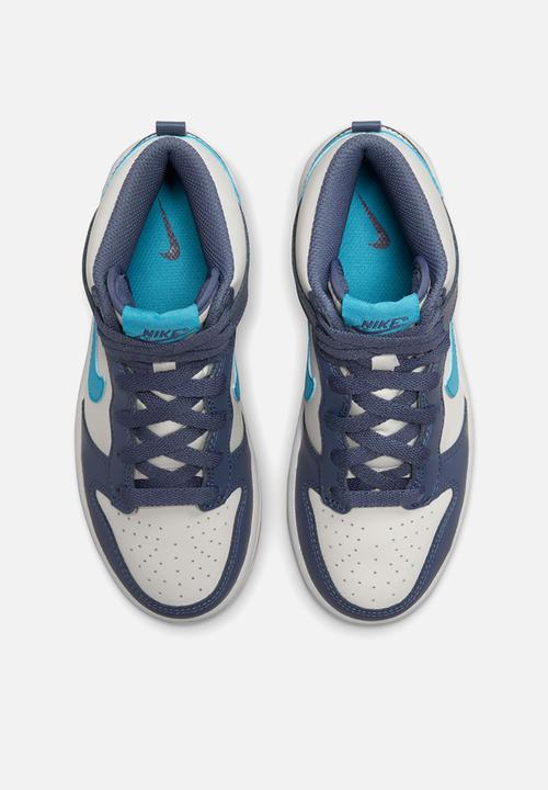 Nike - Nike dunk high - light bone/blue lightning-diffused blue