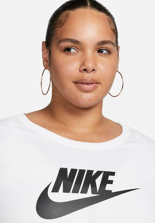 Nike - Plus w nsw tee essntl icn ftra - white