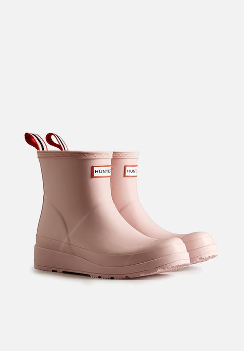 Hunter - Play boot short - azalea pink