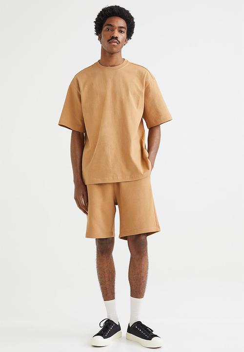 H&M - Relaxed fit T-shirt - beige