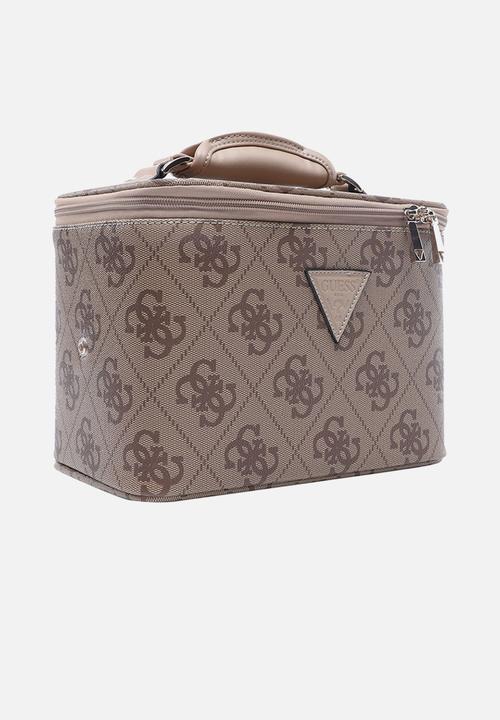 GUESS - Berta beauty case - latte
