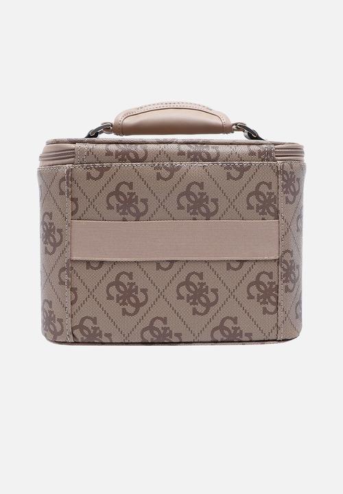 GUESS - Berta beauty case - latte