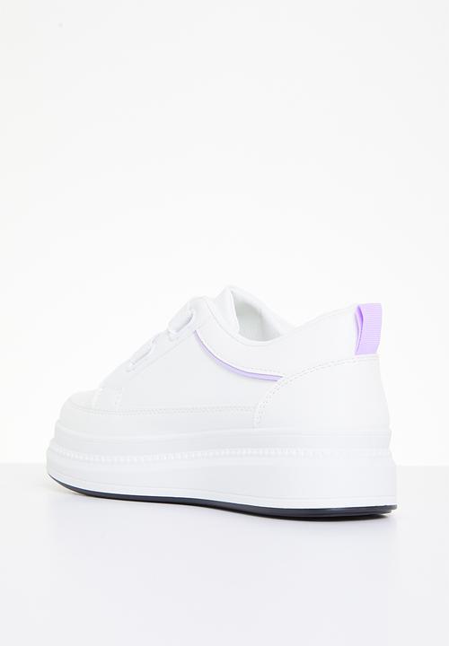 Superbalist - Erin sneaker - white/purple