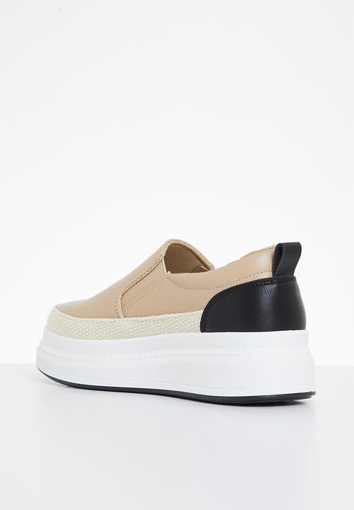 Superbalist - Kim slip on sneaker - natural