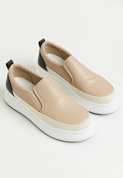 Superbalist - Kim slip on sneaker - natural