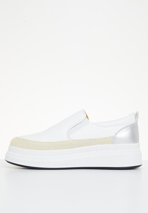Superbalist - Kim slip on sneaker - white