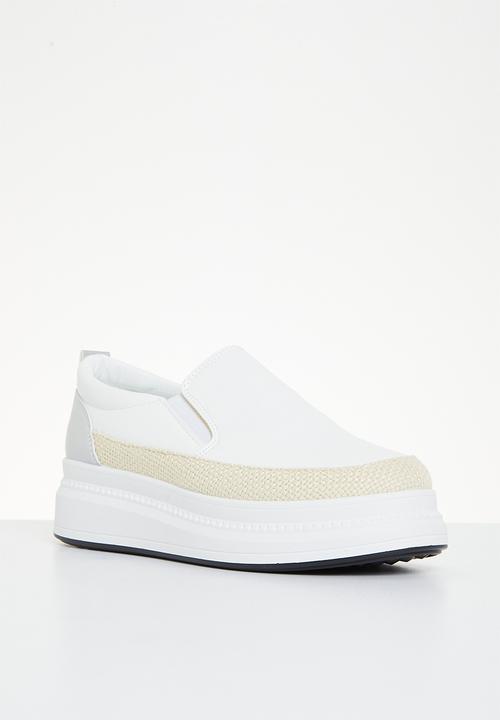 Superbalist - Kim slip on sneaker - white