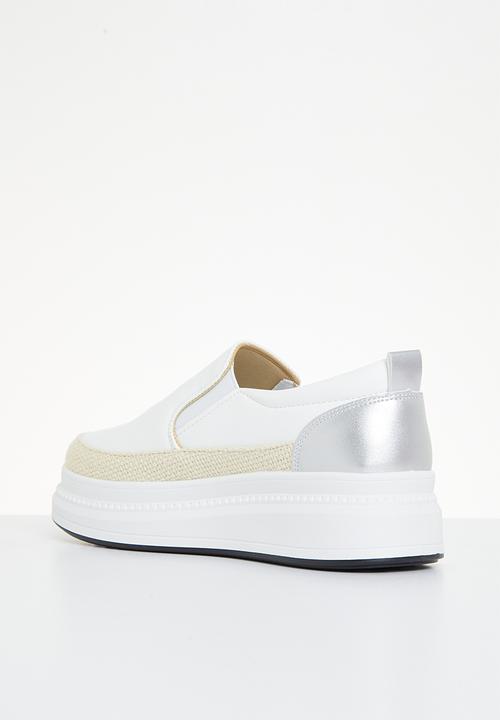 Superbalist - Kim slip on sneaker - white