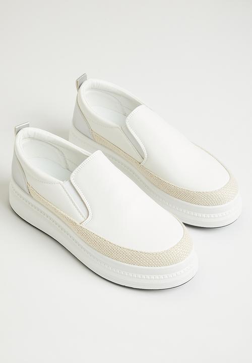 Superbalist - Kim slip on sneaker - white
