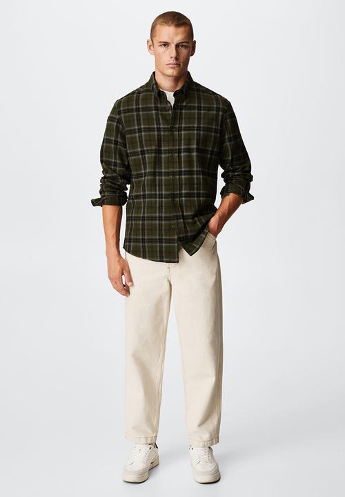MANGO - Shirt inca - khaki