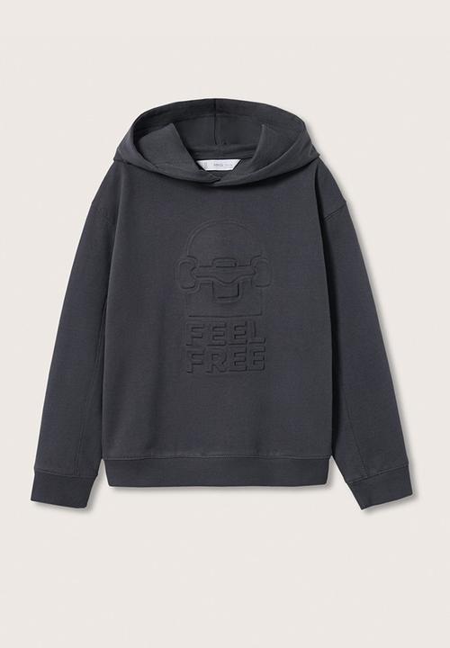 MANGO - Sweatshirt sk8 - charcoal