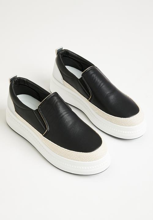 Superbalist - Kim slip on sneaker - black