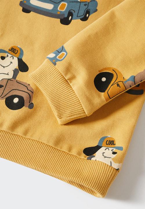 MANGO - Sweatshirt boom - yellow