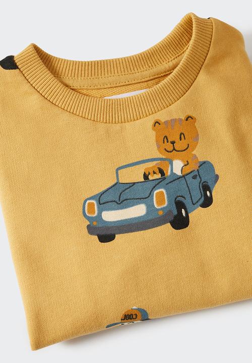 MANGO - Sweatshirt boom - yellow