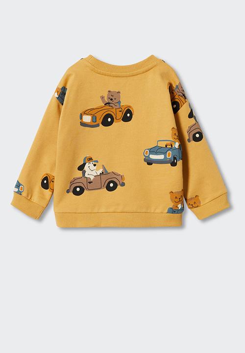 MANGO - Sweatshirt boom - yellow