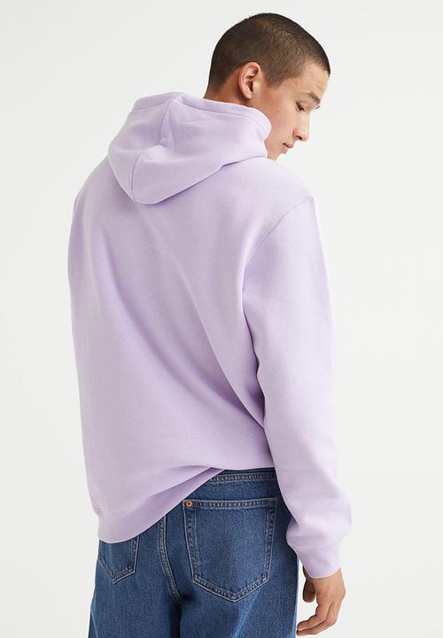H&M - Regular fit hoodie - purple/the simpsons