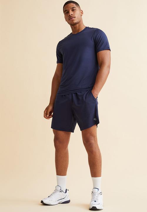 H&M - Sports shorts - navy blue