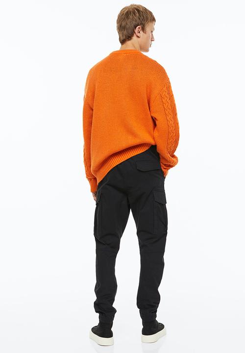 H&M - Cargo joggers - black