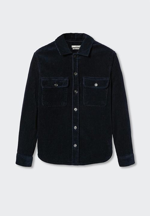 MANGO - Over shirt baku - navy 