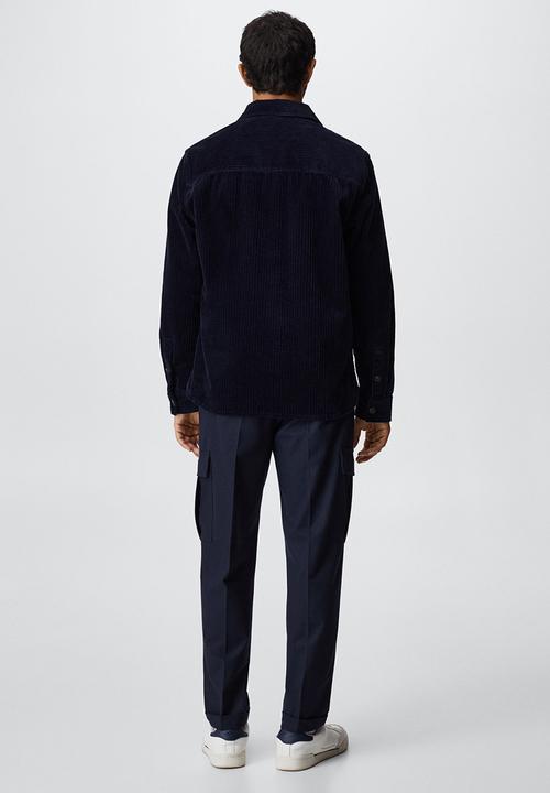 MANGO - Over shirt baku - navy 