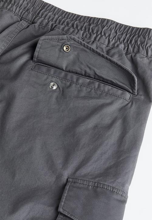 H&M - Cargo joggers - dark grey