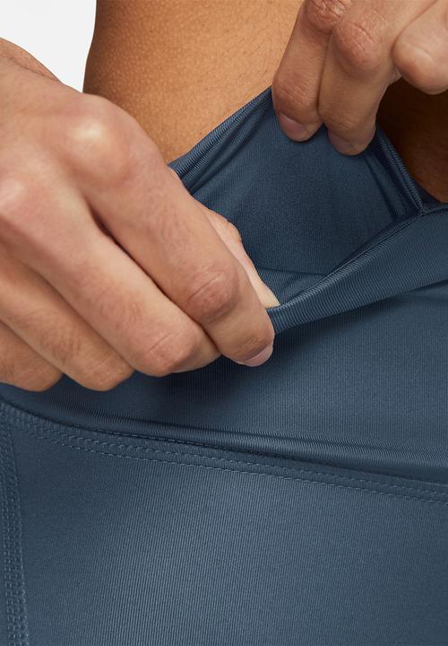 Nike - W nk df fast crop - diffused blue/reflective silver